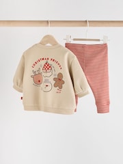 neutre - Ensemble Noël Bébé Sweatshirt et Leggings (0mths-2yrs) - Image 7 de 17