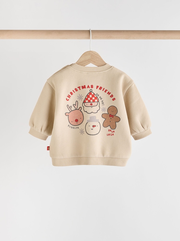 neutre - Ensemble Noël Bébé Sweatshirt et Leggings (0mths-2yrs) - Image 9 of 17