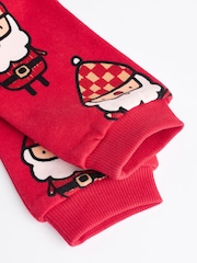 Red Santa Baby Christmas Cosy Sweatshirt and Joggers Set (0mths-2yrs) - Image 15 of 15