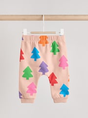 ألوان زاهية برسمة أشجار - Baby Christmas Cosy Sweatshirt and Joggers Set (0mths-2yrs) - صورة 10 من 15