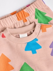 ألوان زاهية برسمة أشجار - Baby Christmas Cosy Sweatshirt and Joggers Set (0mths-2yrs) - صورة 12 من 15