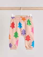 ألوان زاهية برسمة أشجار - Baby Christmas Cosy Sweatshirt and Joggers Set (0mths-2yrs) - صورة 7 من 15