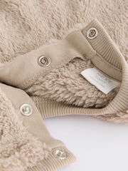 Neutral Bear Baby Cosy Fleece 100% Cotton Top and Leggings Set (0mths-2yrs) - Image 8 of 9