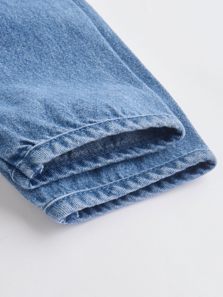 Blue Denim Baby 100% Cotton Jacket and Trousers Set (0mths-2yrs) - Image 12 of 14