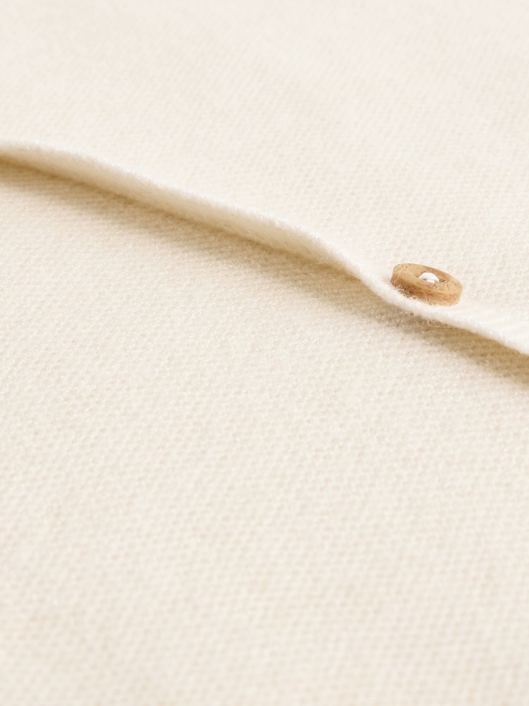 Crema - Pelele envolvente de punto para bebé (0 meses-2 años) - Imagen 9 de 9