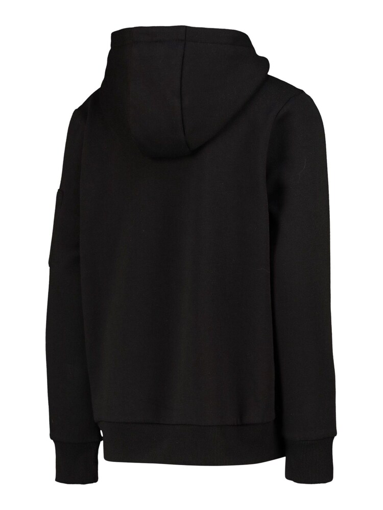 Fanatics Kids England Tonal 1/4 Zip Black Hoodie - Image 3 of 3