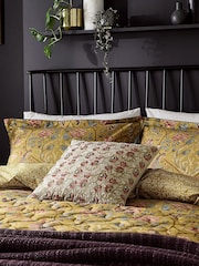 Morris & Co. Gold 100% Cotton Seasons By May Duvet Cover Set - Image 2 of 4