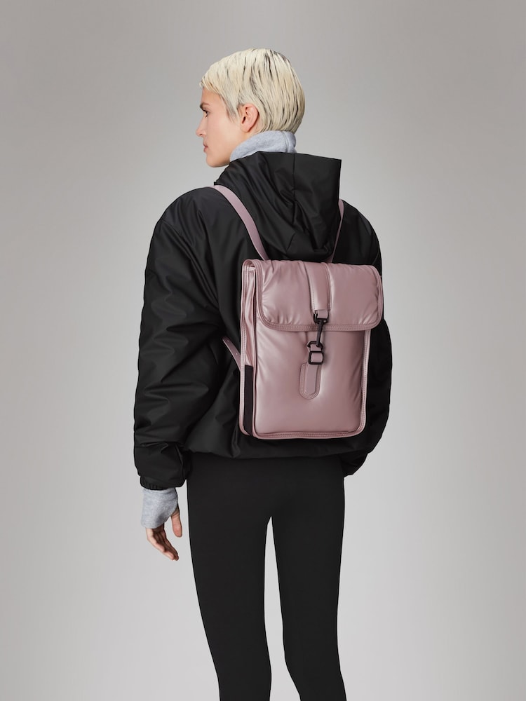 Rains Pink Puffed Micro Backpack - Bild 1 von 3