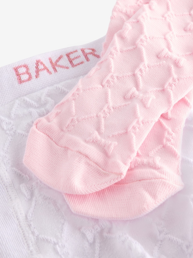 Baker by Ted Baker Tights 2 Pack - Image 5 of 5