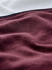Self. Burgundy Red Half Zip Sweatshirt - Image 3 of 4