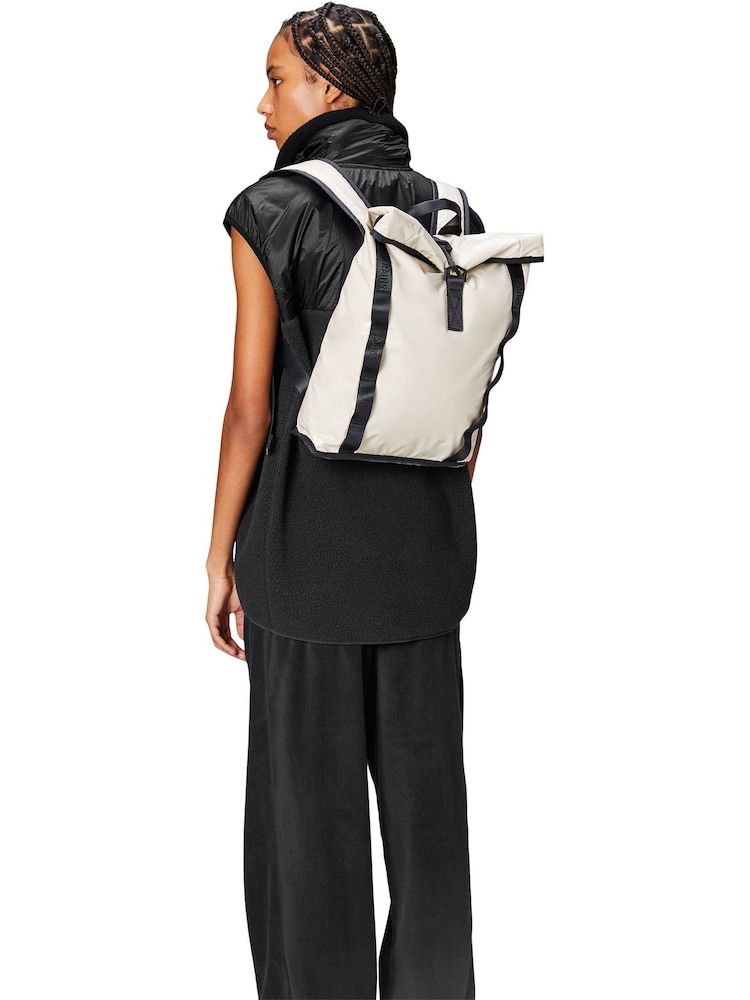 Rains Natural Sibu Rolltop-Rucksack, Mini-Tasche - Bild 3 von 3
