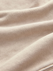 بيج فاتح شاحب - Lounge 100% Cotton Bomber Jacket - صورة 9 من 9