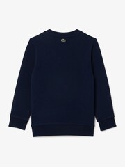 Lacoste 100% Cotton Navy Sweatshirt - Image 2 of 6