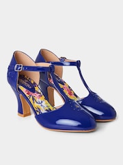 Joe Browns Vintage Lack-Absatzschuhe mit T-Steg - Bild 1 von 5