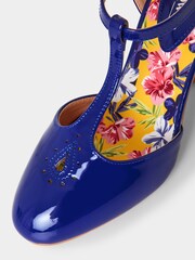 Joe Browns Vintage Lack-Absatzschuhe mit T-Steg - Bild 4 von 5