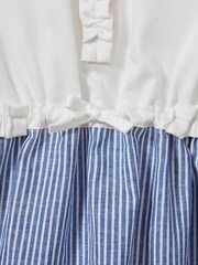 Reiss Ivory Maxy 13-14 yrs Cotton Shirt Dress - Image 5 of 5