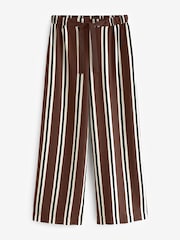 Chocolate Brown Wide Leg Trousers - Image 6 of 7