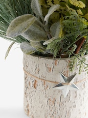 Green Artificial Winter Arrangement - Image 4 of 4