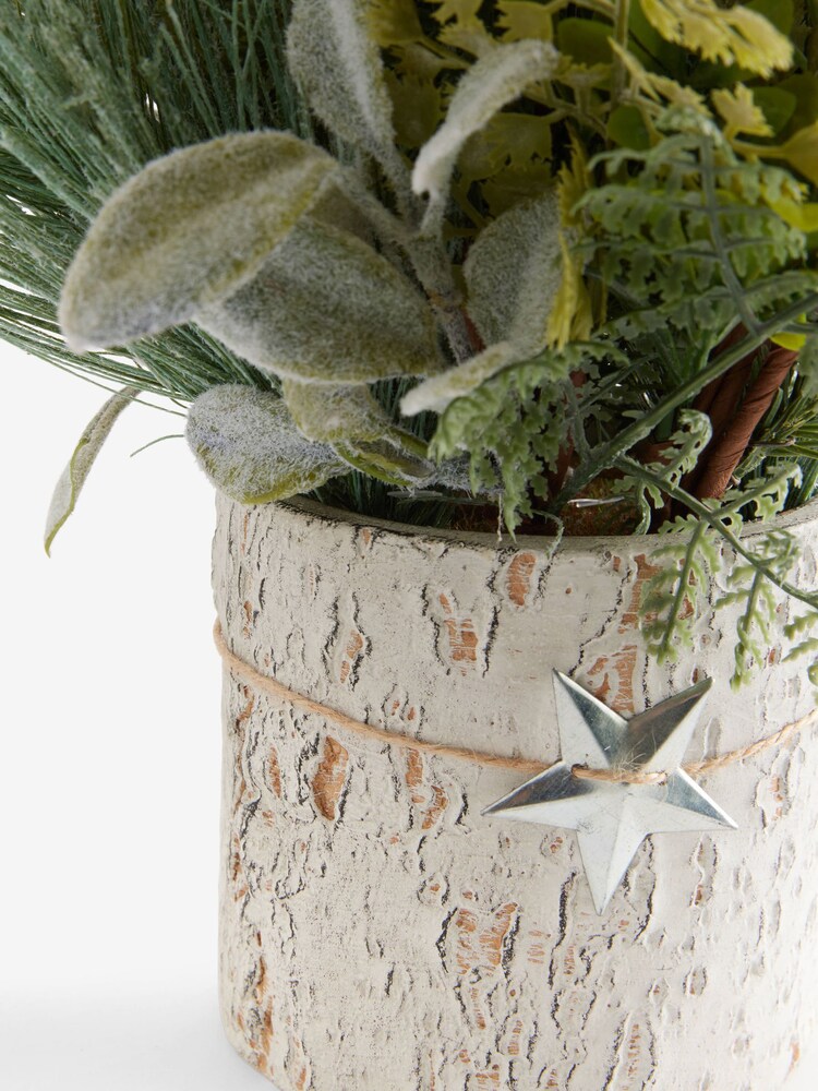 Green Artificial Winter Arrangement - Image 4 of 4