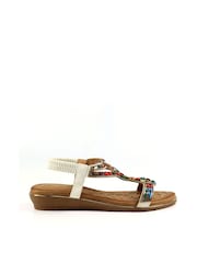 Lunar Maxine Beaded Sandals - Image 1 of 3