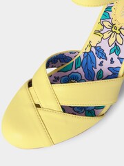 Joe Browns Yellow Summery Vintage Heeled Shoes - Image 4 of 5