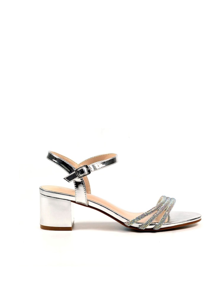Lunar Silver Amie Sandals - Image 1 of 5