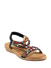 Lunar Maxine Beaded Sandals - Image 1 of 6