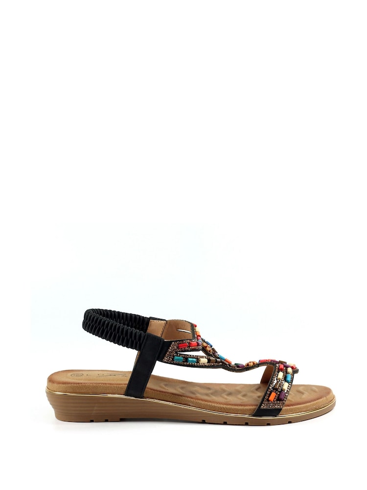Lunar Maxine Beaded Sandals - Image 2 of 6
