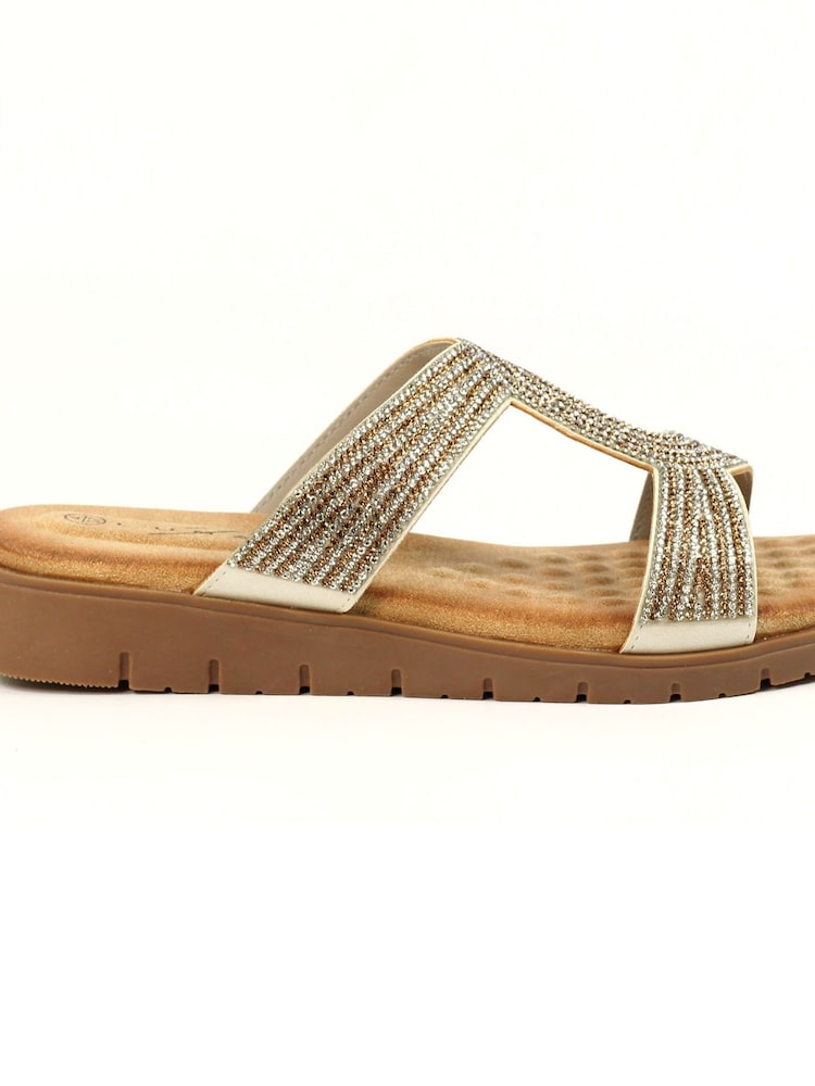 Lunar Gold Chavez II Sandals - Image 1 of 6
