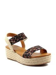 Lunar Animal Print Falmouth Ocelot Sandals - Image 2 of 8