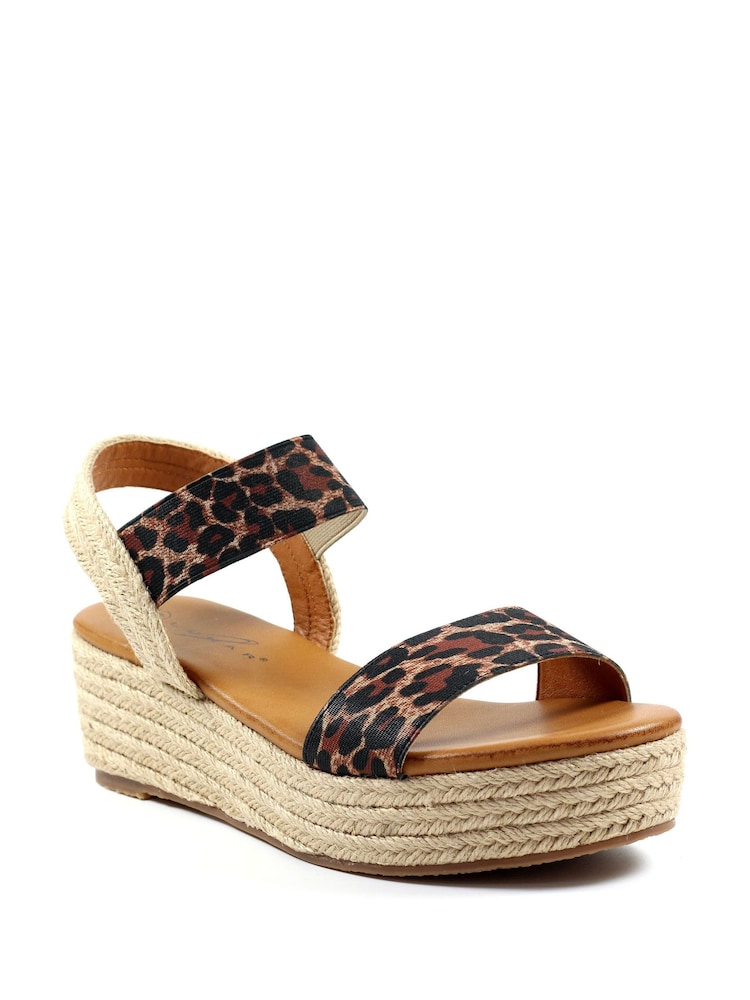 Lunar Animal Print Falmouth Ocelot Sandals - Image 2 of 8