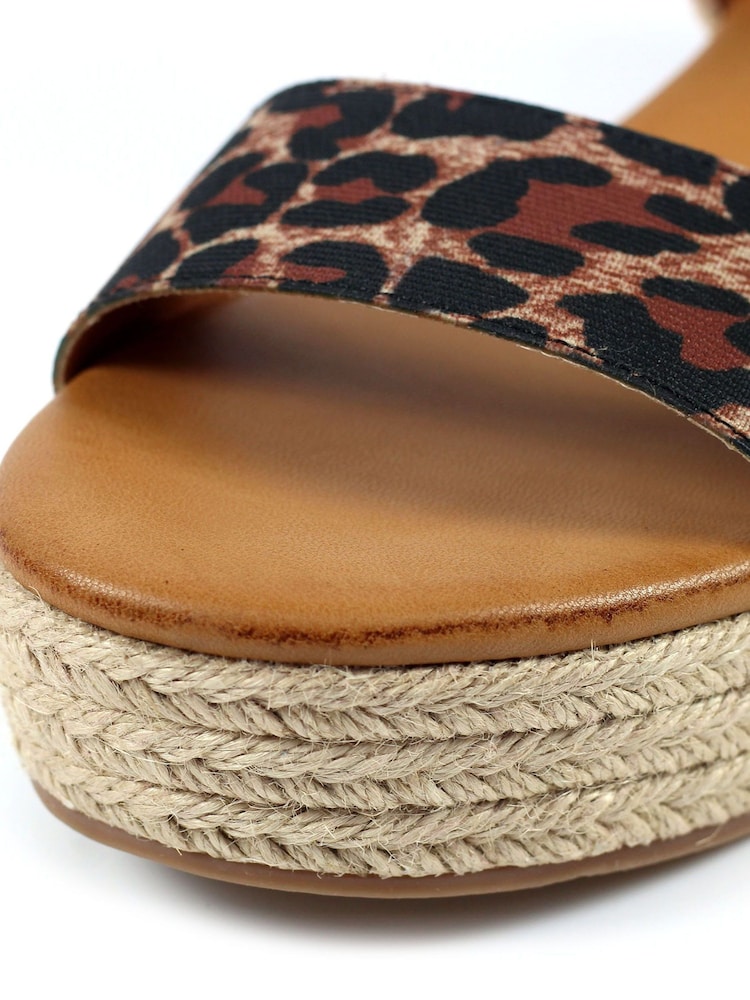 Lunar Animal Print Falmouth Ocelot Sandals - Image 8 of 8