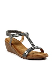 Lunar Macie Wedge Sandals - Image 3 of 6