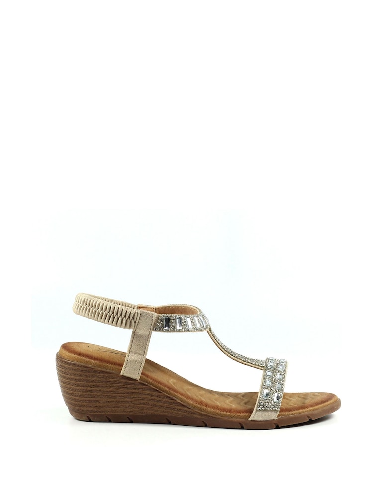 Lunar Macie Wedge Sandals - Image 2 of 6
