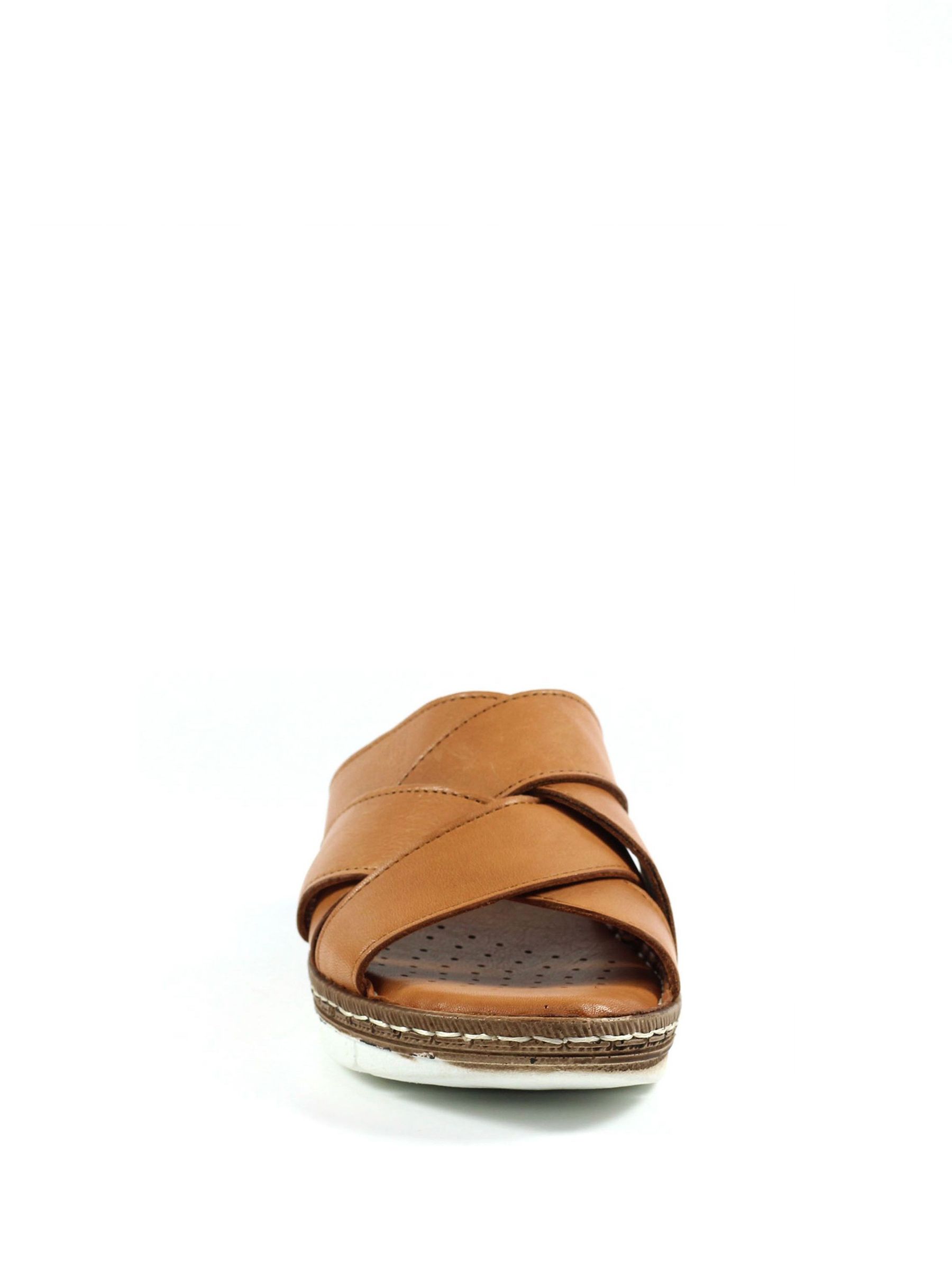 Buy Lunar Brown Leather Sandals from Next Singapore