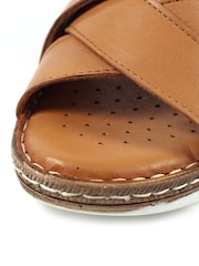 Marrón - Sandalias de cuero Gwen de Lunar - Imagen 7 de 7
