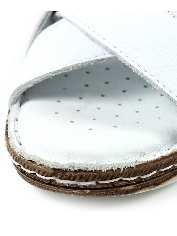 Blanco - Sandalias de cuero Gwen de Lunar - Imagen 6 de 6 Blanco - Sandalias de cuero Gwen de Lunar - Imagen 6 de 6