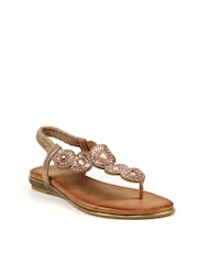 Lunar Gold Bora Rose Sandals - Image 1 of 6