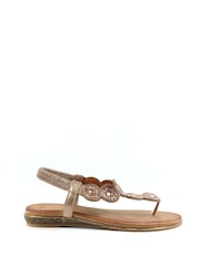 Lunar Gold Bora Rose Sandals - Image 2 of 6