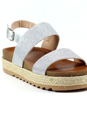 Silber - Lunar Lloyd Chunky Sandalen - Bild 2 von 2