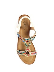 Lunar Epsom Wedge Sandals - Image 5 of 6