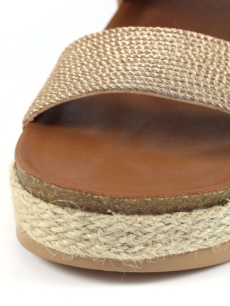 Gold - Lunar Lloyd Chunky Sandalen - Bild 6 von 6