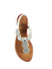 Lunar Silver Bora Sandals - Image 5 of 6