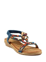 Lunar Maxine Beaded Sandals - Image 2 of 3