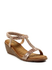 Lunar Macie Wedge Sandals - Image 2 of 5