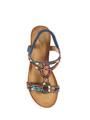 Lunar Epsom Wedge Sandals - Image 5 of 6