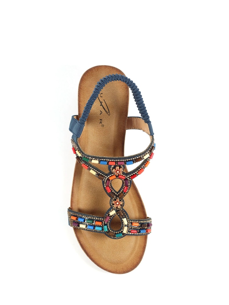 Lunar Epsom Wedge Sandals - Image 5 of 6