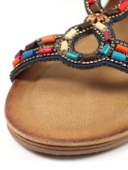 Lunar Epsom Wedge Sandals - Image 6 of 6