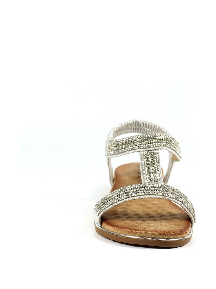 Lunar Esta T-Bar Sandals - Image 2 of 5 Lunar Esta T-Bar Sandals - Image 2 of 5
