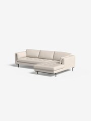 MADE.COM Pax Boucle Off White Harlow Right Hand Facing Corner Sofa - Image 1 of 4